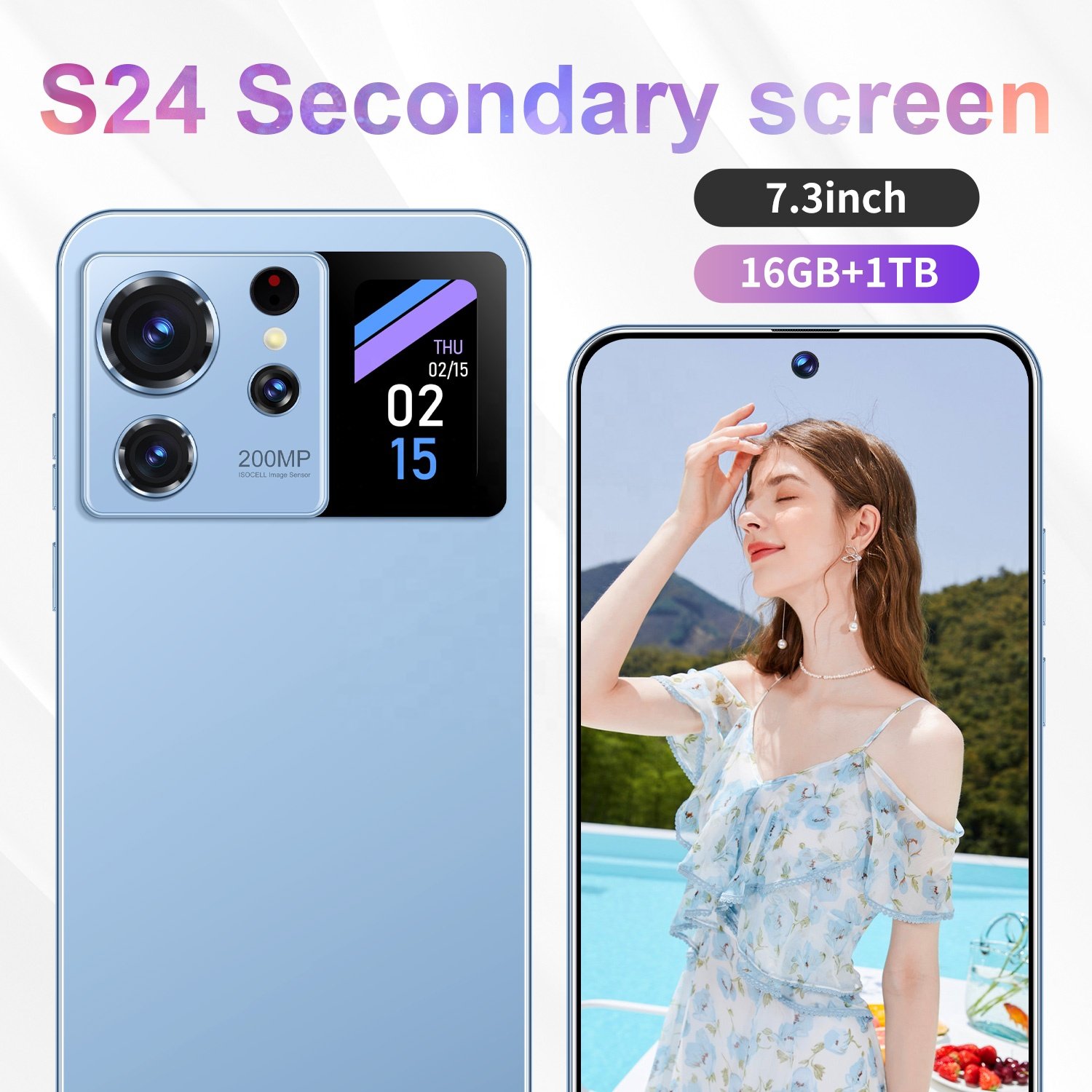 2024 NEW original S24 Ultra cellphone 6.7 Inch Large Screen Android 13.0 Mobile Phone 16GB+1TB 4G&5G smartphnoes